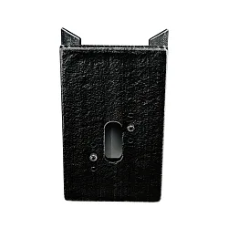 Corner bracket square Type No. 1007 for Albert Outdoor Wall luminaires, stainless steel / anthracite matt