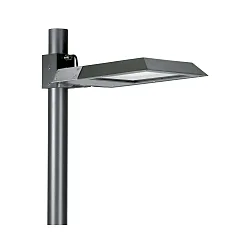 LED Vario III Mast light 0880 - street lights optics, 1 flame, IP65, 56.6W 3000K 3800lm, tiltable +/- 45°, anthracite