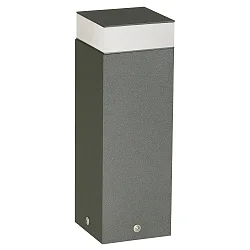 socket luminaire TYPE NO 2292 square, short, switchable IP54, anthracite