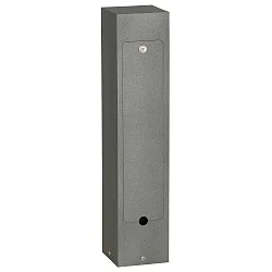 Pilar de enchufes TYPE NO 4413 3 veces, con cerradura, antracita