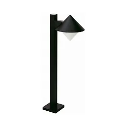 Luminaria de caminos TYPE NO 2026 E27 IP44, negro mate regulable