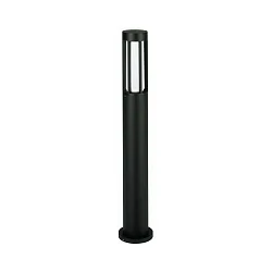 Luminaria para balizas TYPE NO 2043 cilíndrico E27 IP44, negro mate