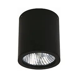 Luminaria de techo para exteriores TYPE NO 2130 rígido E27 IP44, negro mate regulable