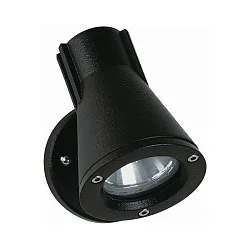 Proyector para exteriores TYPE NO 2153 giratorio E27 IP54, negro mate regulable