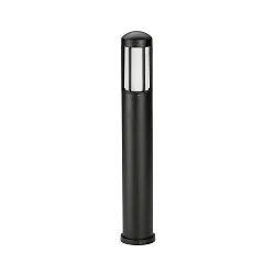 Luminaria para balizas TYPE NO 2221 cilíndrico E27 IP44, negro mate regulable