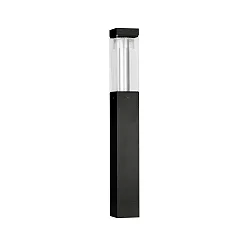 Luminaria para balizas TYPE NO 662288 asimétrico IP54, negro, transparente
