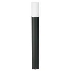 Luminario de bolardo TYPE NO 3077 estándar, cilíndrico E27 IP54, negro