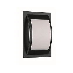 Luminaria de pared y techo TYPE NO 6199 pequeño E27 IP44, negro mate regulable