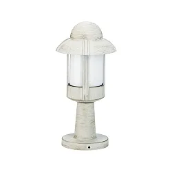 Luminaria de zócalo TYPE NO 0530 corto, con tapa E27 IP44, dorado, blanco regulable