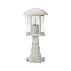 Luminaria de zócalo TYPE NO 0542 E27 IP44, dorado, blanco regulable