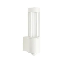 Luminaria de pared para exteriores TYPE NO 0215 arriba, cilíndrico E27 IP44, blanco regulable