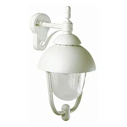 Outdoor Wall luminaire Country style double dome 1 Type No. 0689, IP44, E27  QA55 max. 57W, cast alu / glass clear, white