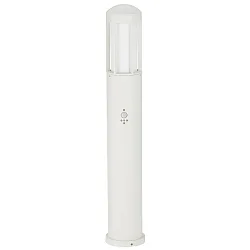 Luminaria para balizas TYPE NO 2221 cilíndrico, con detector de movimiento E27 IP44, blanco regulable