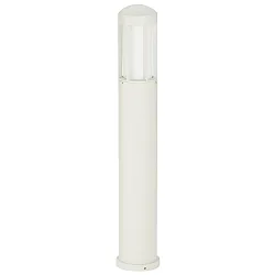 Luminaria para balizas TYPE NO 2221 cilíndrico E27 IP44, blanco mate regulable