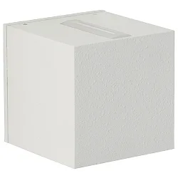 Proyector para exteriores TYPE NO 2370 Arriba-Abajo, angular IP44, blanco mate 
