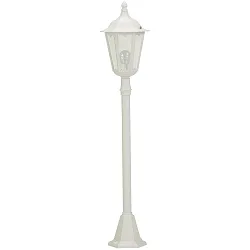 Luminaria de caminos TYPE NO 4142 de 1 llama, angular E27 IP23, blanco regulable