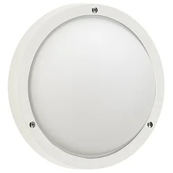 Luminaria de pared y techo TYPE NO 6028 redondo E27 IP44, blanco regulable
