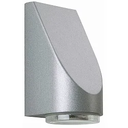 wall luminaire TYPE NO 0677 GU10 IP43, silver, transparent dimmable