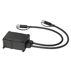 Unidad de control PLUG-N-PLAY con mando a distancia, negro