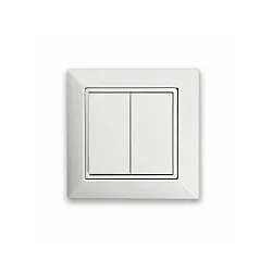 Panel de control de pared con Bluetooth CASAMBI RW4EBTW ENOCEAN 4 veces, programable, blanco