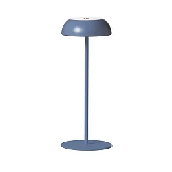 Lámpara de mesa a pilas LT LED FLOAT con conexión USB, regulable IP55, azul, blanco regulable
