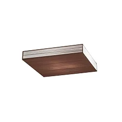 Luminaria de techo PL CLAVIUS E27 IP20, tabaco regulable