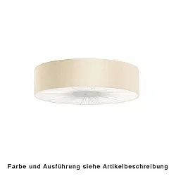 Luminaria de techo PL SKIN 070 con tapa E27 IP20, blanco regulable