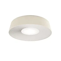 Luminaria de techo PL VELVET 100 E27 IP20, beige, blanco regulable