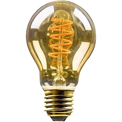 Filamento luminoso A60 E27 4,8W 380lm 2200K 300° regulable
