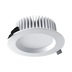Blulaxa LED Downlight Recessed luminaire, 90°, warmwhite, 8W