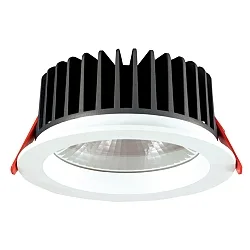 Luz downlight conmutable IP20, claro, blanco 