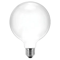 Blulaxa LED Filament Lamp Globe RETRO opal, 12,5cm, 300°, E27, warmwhite, glass, 10W