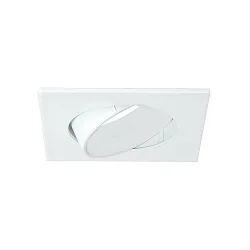 Blulaxa Bajonett Mounting frame for LED Reflector cutting out: 70 mm, square, incl. GU10 socket, adjustable white