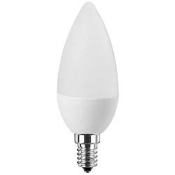 Filamento luminoso en forma de vela C35 conmutable E14 5W 470lm 4000K 230° CRI > 80 