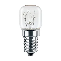 Lámpara del horno T22 / 300°C T22 claro E14 15W 90lm 2400K 300° CRI 100 regulable