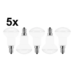 Lámpara reflectora R50 juego de 5 E14 5W 470lm 2700K 120° CRI > 80 