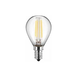 Filamento luminoso en forma de gota G45 E14 6,5W 810lm 2700K 300° CRI >80 