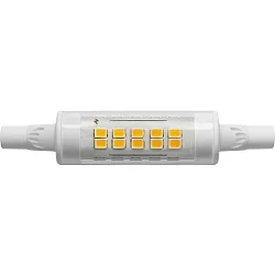 Lámpara de barra LED R7s 78mm R7s 4,9W 700lm 3000K 300° CRI >80 