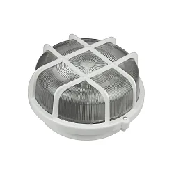 Luminaria para locales húmedos BASIS redondo E27 IP44, blanco