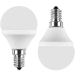 Luminaria en forma de pera juego de 2 G45 E14 5W 470lm 4000K 150° 