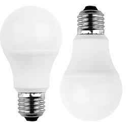 Luminaria en forma de pera juego de 2 A60 E27 8W 810lm 4000K 180° 