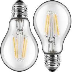 Filamento luminoso juego de 2 G45 E14 4,5W 470lm 4000K 300° 