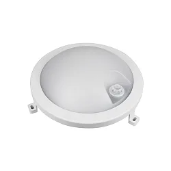 Luminaria para locales húmedos BASIS FIX SENSOR redondo IP54, gris 