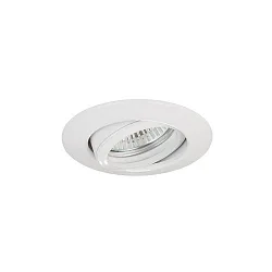 Luz downlight redondo, giratorio GX5,3 IP20, regulable