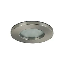 Luz downlight rígido GX5,3 IP65, níquel mate regulable