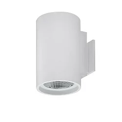 Luminaria de pared TUBIC Arriba-Abajo, redondo, directa, indirecta IP20, blanco 