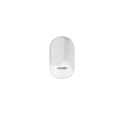 Luz downlight PENCIL MINI cilíndrico, versión de montaje en superficie IP20, recubrimiento con polvo, blanco regulable