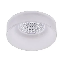 Luminaria empotrable IP20, brillante, transparente 13W 950lm 3000K 20-40° 20-40° CRI 80-89