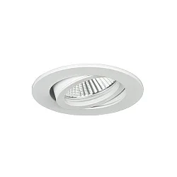 Luminaria empotrable IP20, brillante, transparente, blanco  3W 290lm 2700K 20-40° 20-40° CRI 80-89