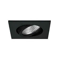 Luminaria empotrable IP20, brillante, negro, transparente 3W 290lm 2700K 20-40° 20-40° CRI 80-89